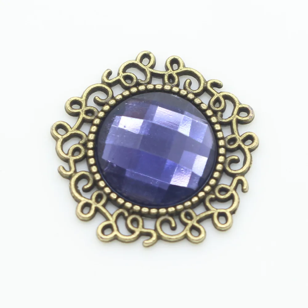 10 шт. круглые кристаллические пуговицы в стиле ретро 23 мм|crystal buttons|decorative bucklebuttons