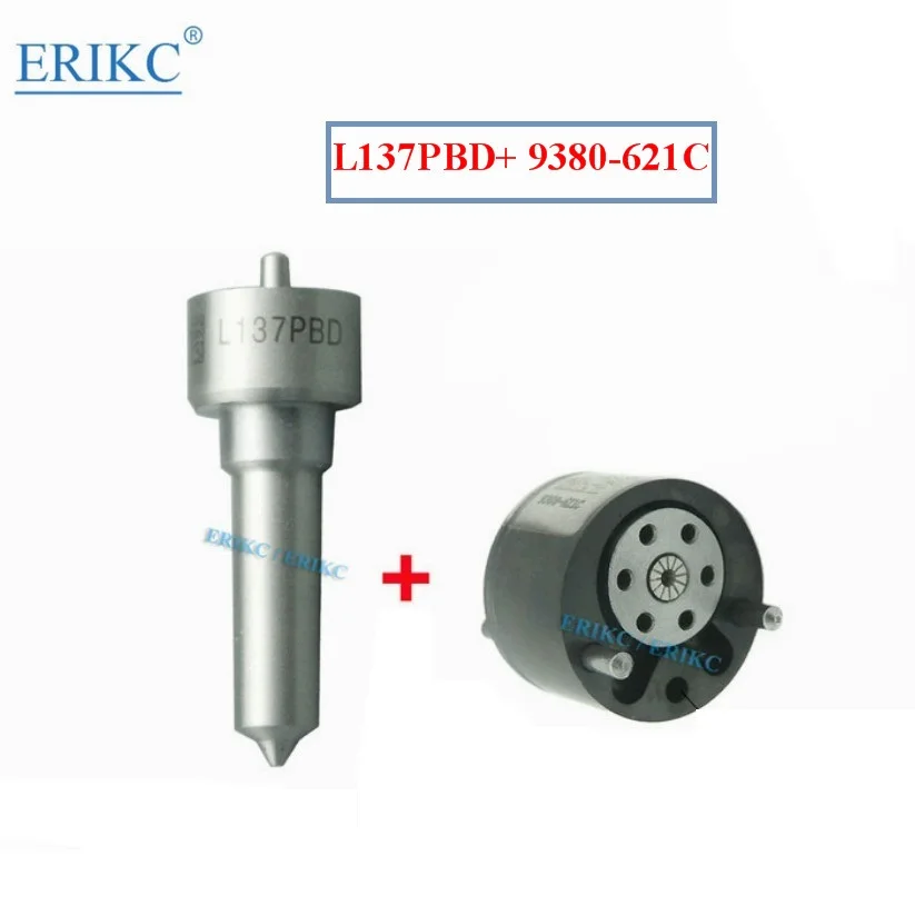 

ERIKC Valve 9308-621C Nozzle L137PBD Repair kits 7135-661 Injector Valve Nozzle for Inyector EJBR02901D EJBR03701D EJBR02401Z