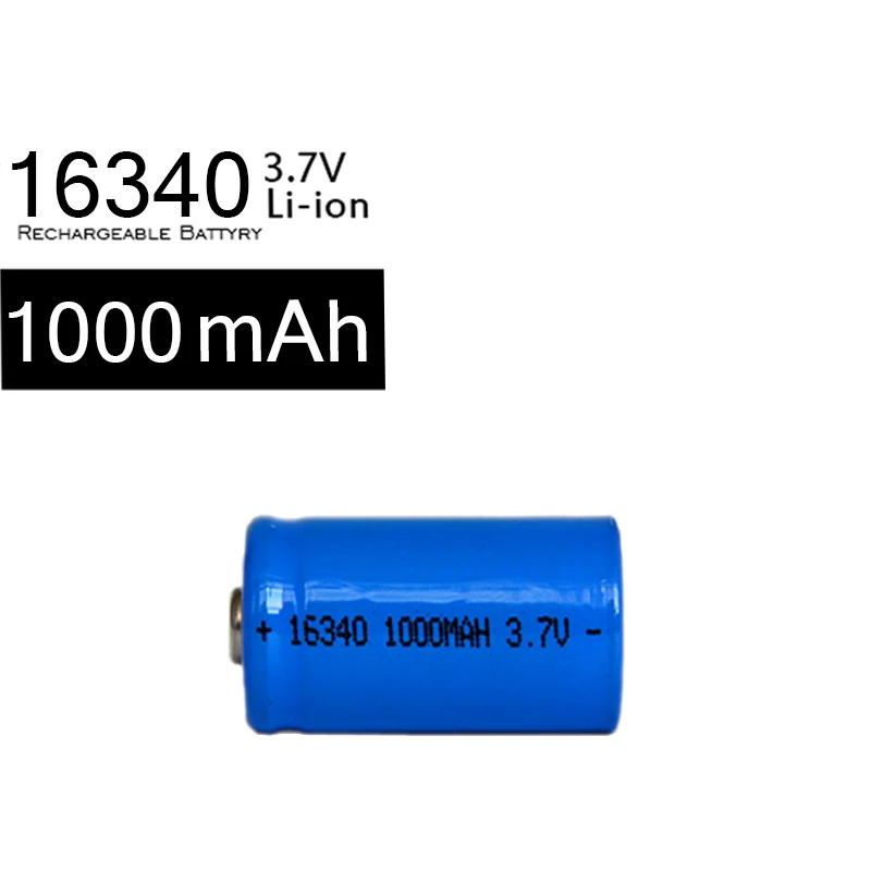 4Pcs/lot Freeshipping Neutral Rechargeable 16340 3.7V 1000mah Li-ion Battery CR 123A Lithium | Электроника