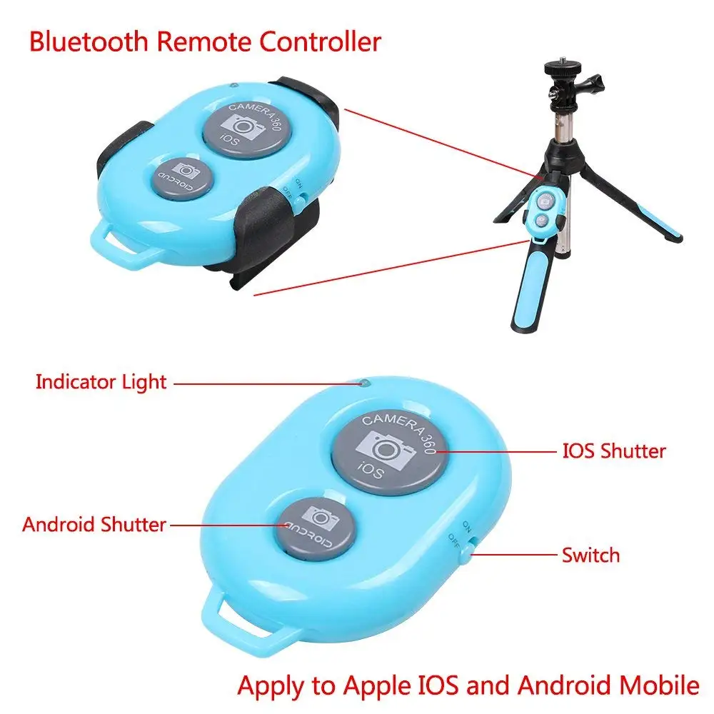 Беспроводная Bluetooth селфи палка Duszake 3 в 1 мини Трипод выдвижной монопод
