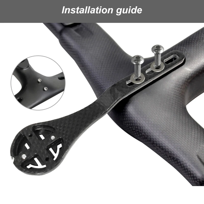 

2020 GUB 692 Ultralight Carbon Fiber Road Bike Computer Stopwatch Integrated Speedometer Mount Holder For Garmin Cateye Bryton