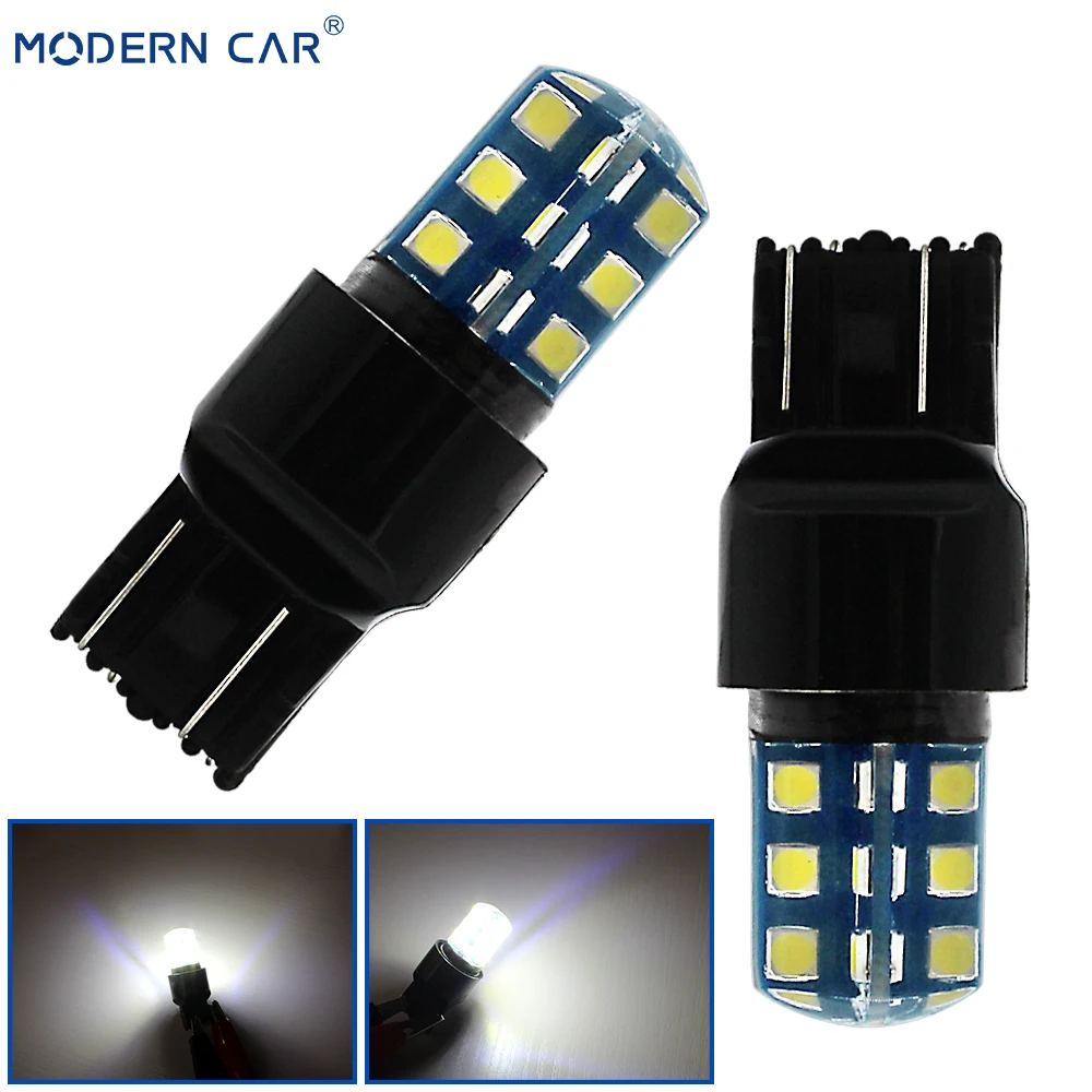 1 шт. Автомобильные светодиодные лампы h4 P21W 1156 BA15S 24SMD 3030 6000 К|Сигнальная лампа| |