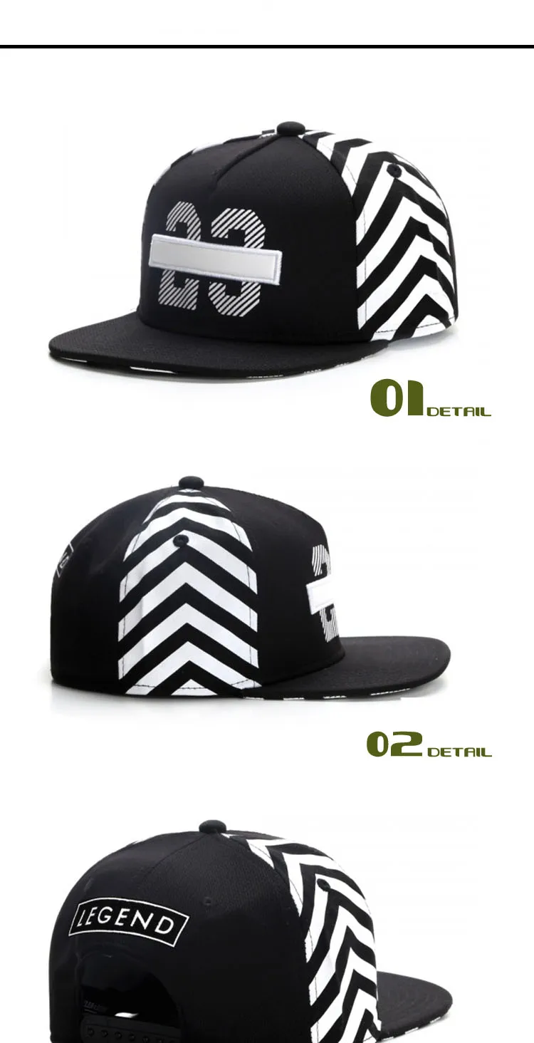PANGKB бренда LEGEND CAP письмо 23 черный хип-хоп snapback шляпа для мужчин и женщин взрослых Открытый Баскетбол Повседневная Кепка-бейсболка от солнца