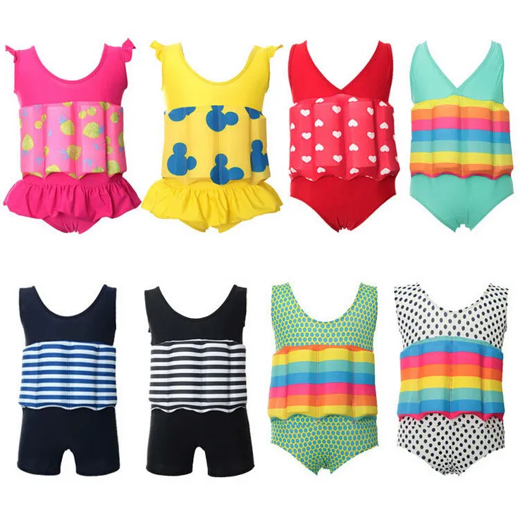 2018 новые детские профессиональные плавучие костюмы для плавания милые