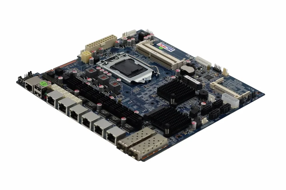 LAN HCB85SFP 6L B85 + 82574L 6LAN 2 Intel82599 10000M волоконная By Pass материнская плата брандмауэра ITX