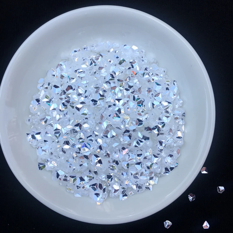 

Crystal Color Loose Sequin 10g/Lot 3mm 3D Diamond Sequins Paillettes for Nail art,Women manicure ,Wedding Decoration confetti