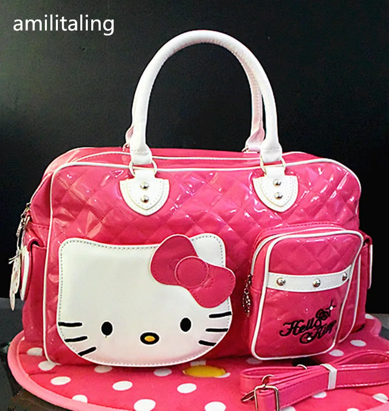 Новая Большая Сумочка Hello kitty сумка тоут для путешествий CC 2089|tote bag|large handbagshandbag purse |