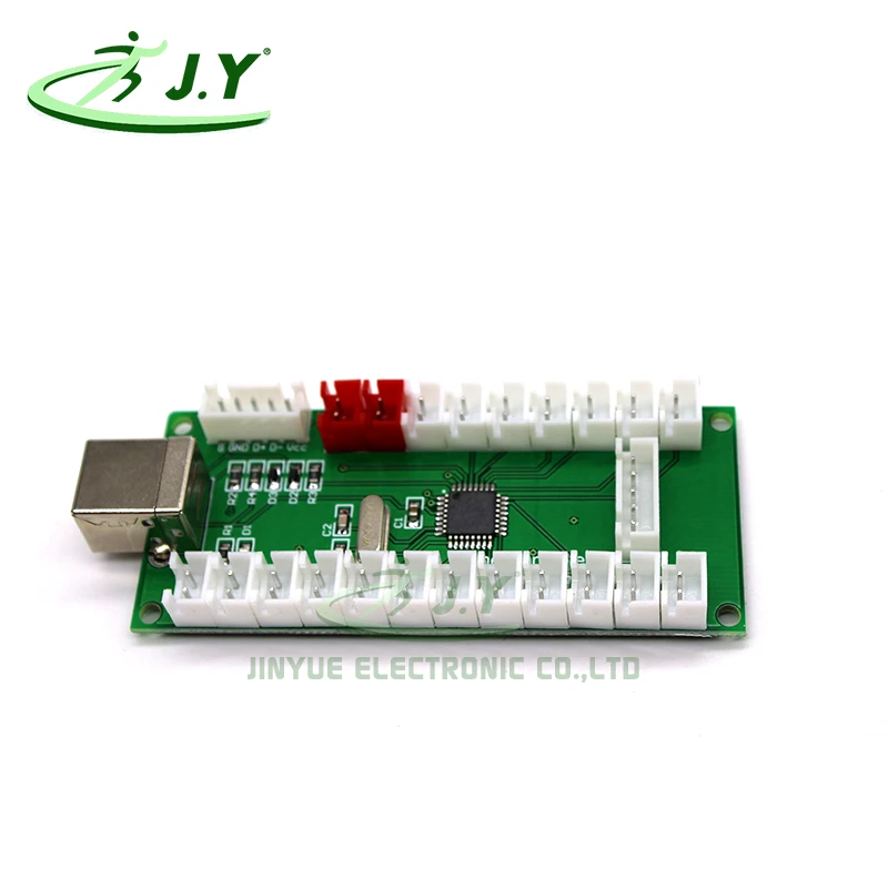 Jinyuetek DIY Аркада рокер печатная плата Нулевая задержка USB энкодер ПК к джойстику