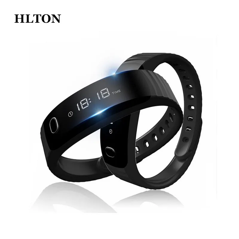 HLTON спортивный смарт-браслет Bluetooth Шагомер фитнес-трекер умные часы напоминают о