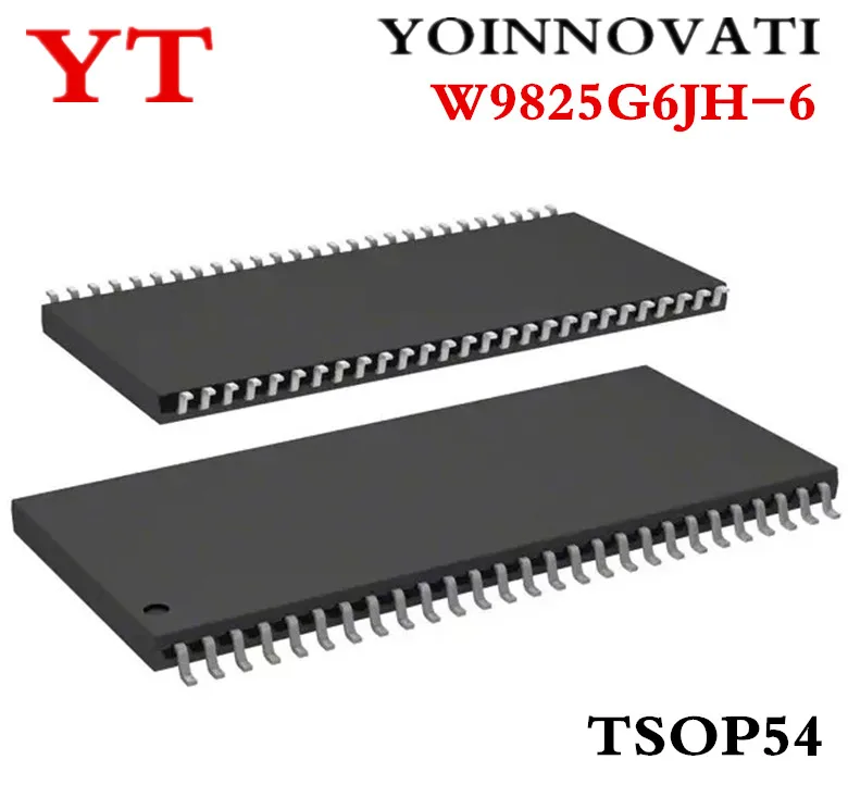 50 шт./лот W9825G6JH-6 TSOP54 W9825G6JH TSOP W9825G6 SDRAM | Электронные компоненты и принадлежности