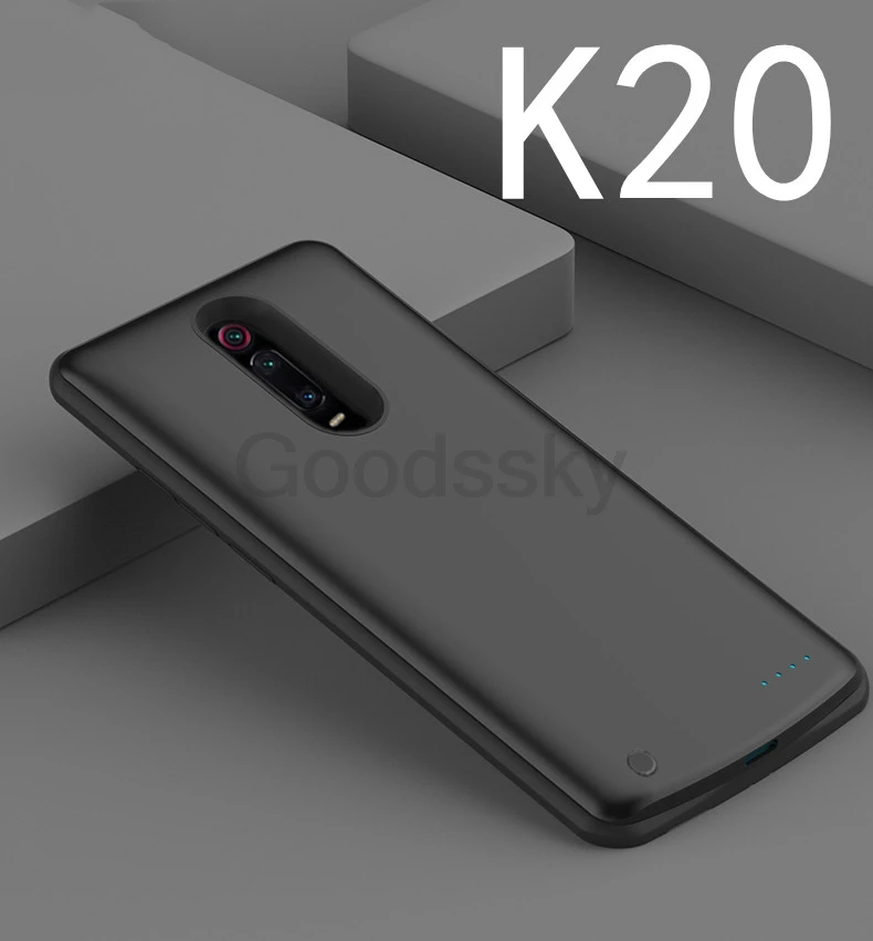 5000 мАч зарядное устройство чехол для Xiaomi Redmi K20 Pro портативная зарядка для путешествий внешний аккумулятор чехол для телефона чехол для Redmi K20 Pro Capa