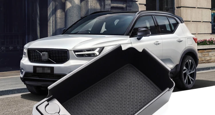 Smabee автомобильный центральный подлокотник коробка для Volvo XC40 интерьерные аксессуары для хранения Tidying центральная консоль Органайзер коробка