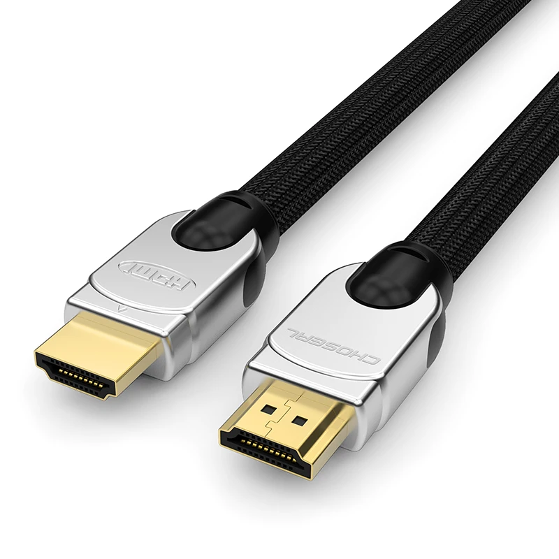 CHOSEAL HDMI 2,0 4K 60Hz HDMI кабель 18 Гбит/с 28AWG плетеный шнур 3D HDMI 2,0 кабель для Apple tv PS4/3 шт. Xbox playstation 10 м 20 м