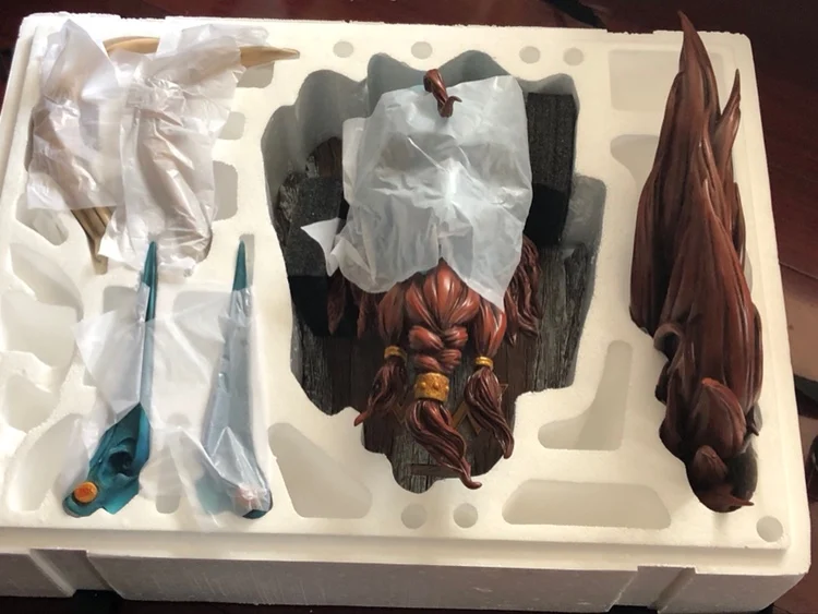 Модельные вентиляторы в наличии lin studio 1/1 wow VolJin head gk статуя из смолы настенного