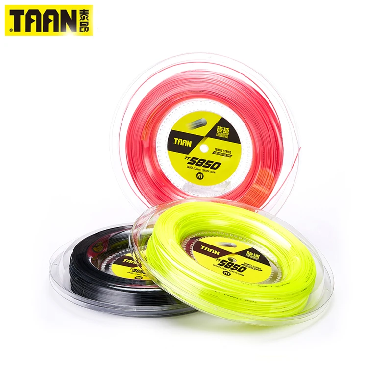 

TAAN TS5850 10-angle Fusion poly spin string/polyster hard tennis string