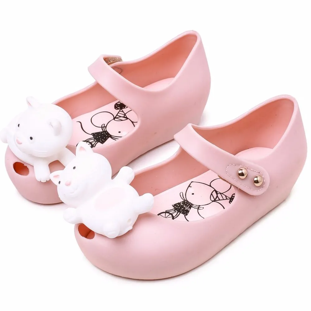 Melissa новинка зимы 2019 обувь с изображением Минни Маус желеобразная сандалии для