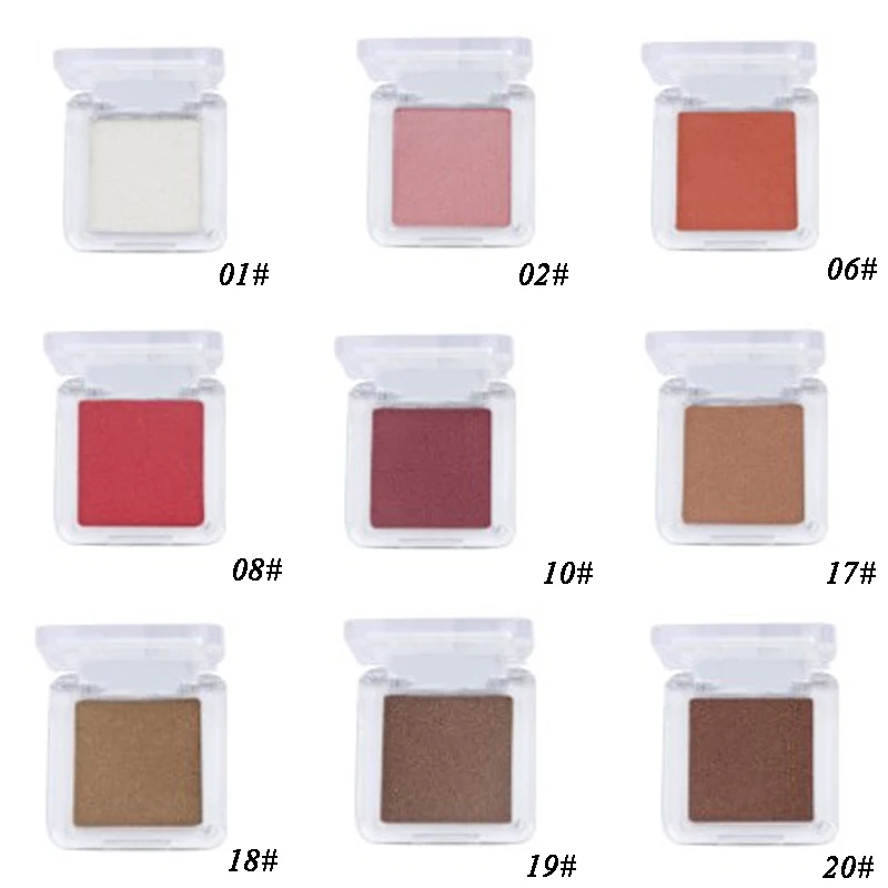 Мягкие блестящие тени для век металлик палитра теней мерцающие натуральный