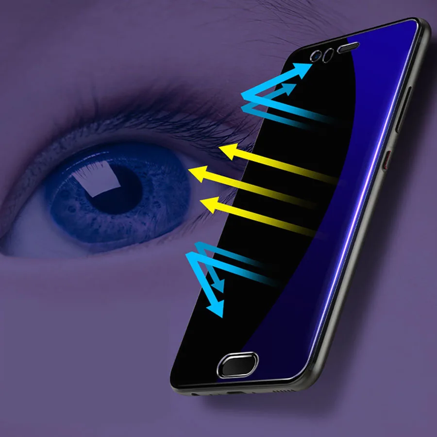Синий фиолетовый экран телефона для Huawei P30 Lite P20 Pro P10 Mate 20 анти УФ Фиолетовый свет