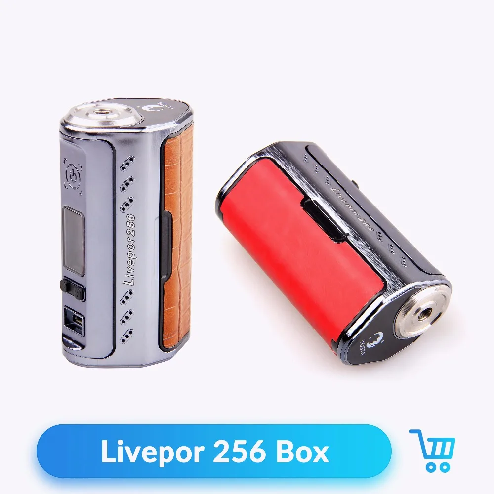 Livepor 256 коробка мод Yosta Вт электронная сигарета с VW мех TC NI TI TCR режим легкий вес и