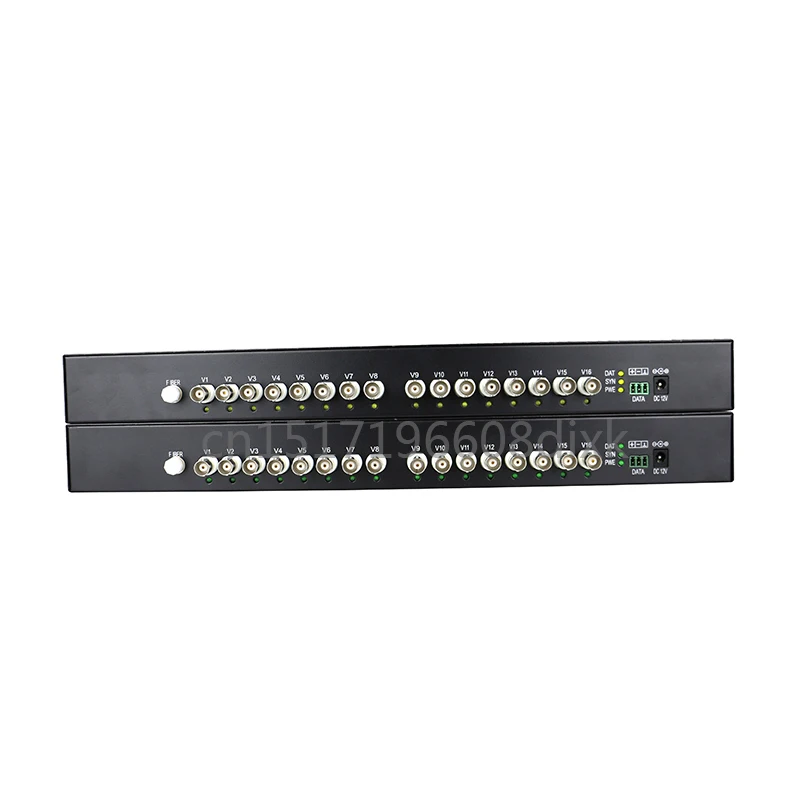 HD CVI AHD TVI 720P 960P 16CH волоконно-оптический цифровой видеоконвертер BNC оптоволоконный
