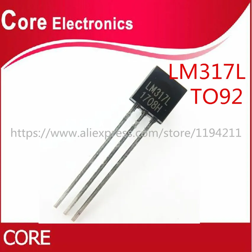 500 шт. LM317 LM317L LM317LZ TO 92 новое качество очень хорошая работа микросхемы