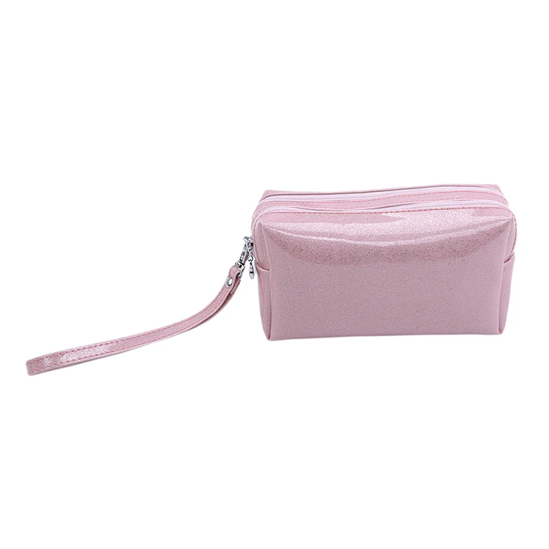 Женская косметичка на двойной молнии дорожные косметички новые модные дамские