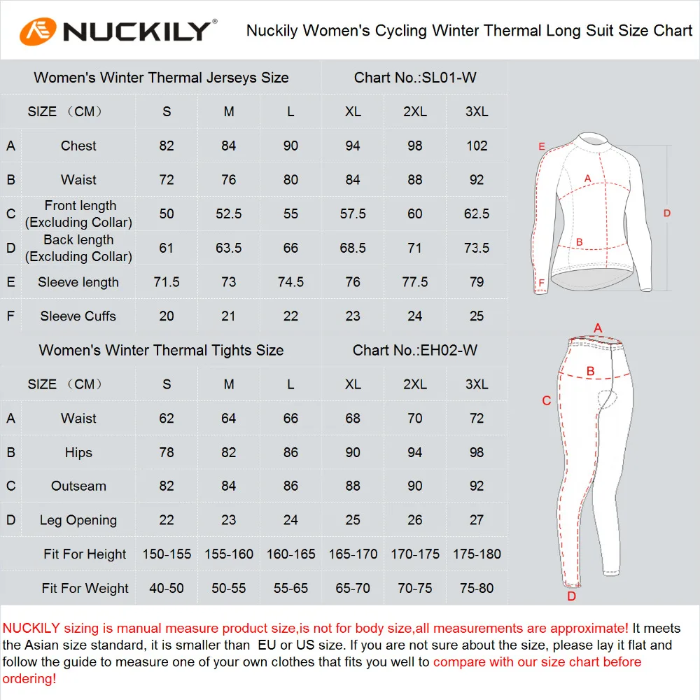 NUCKILY Winter Womens Bicycle Cycling Jersey Cycle Clothing Wind Coat Riding Breathable Jacket Set GE004GF004 | Спорт и развлечения