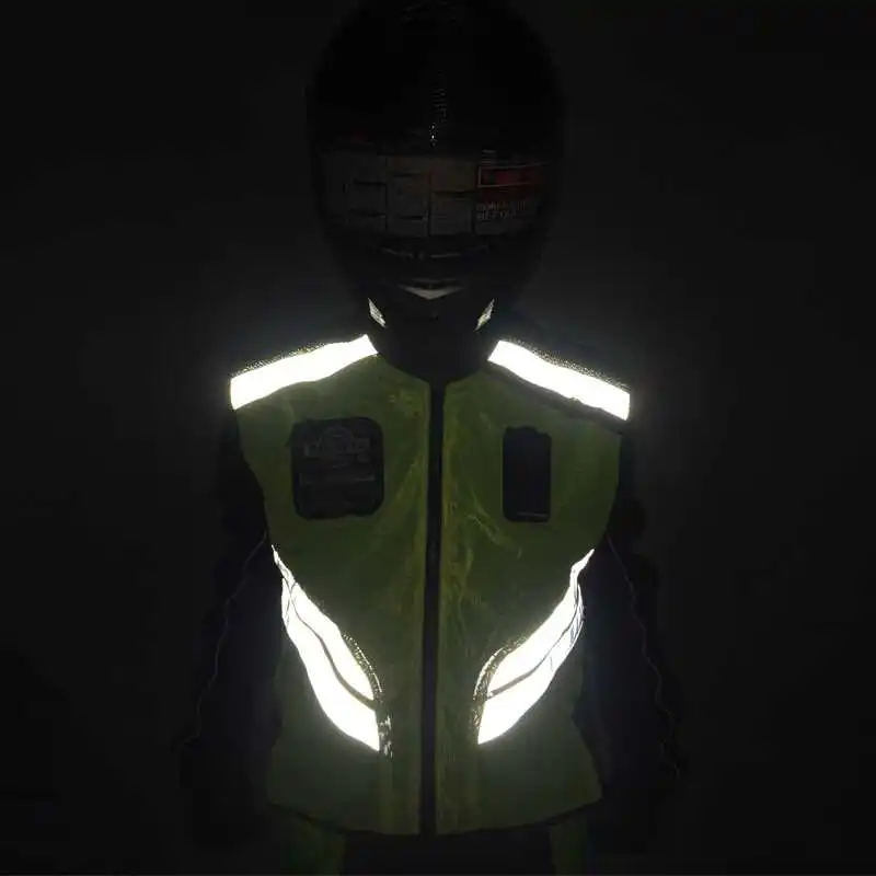

Reflective vests 360 Degrees High Visibility Neon Safety Vest Belt Safety Vest Fit For Running motorcycle Cycling Sports Outdoor