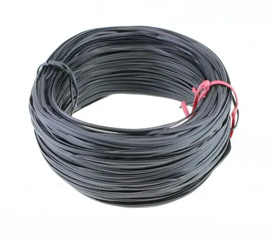 

0.9mm black Iron binding wire Cable tie wire diameter