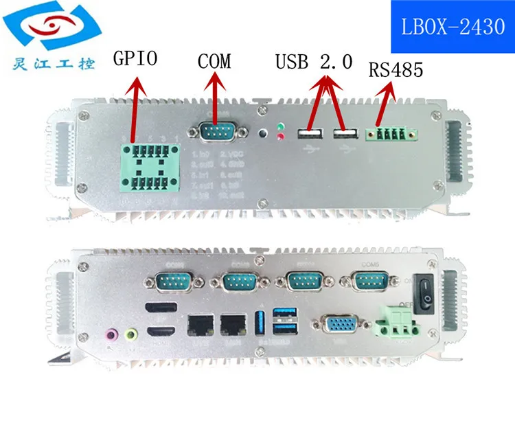 

stand pc I5 2.4GHZ 32G SSD 2015 Hot mini car pc industrial PC