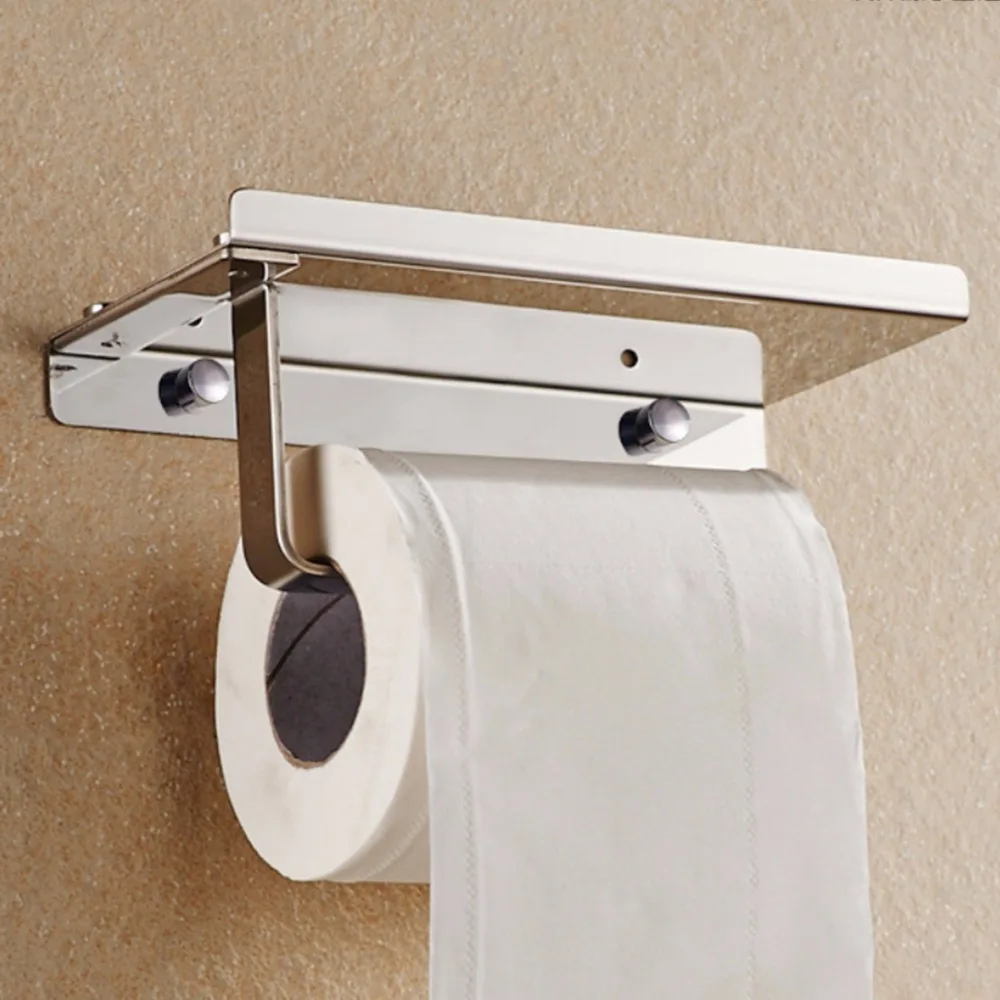 Креативный дизайн для ванной комнаты из нержавеющей стали щеткой настенное