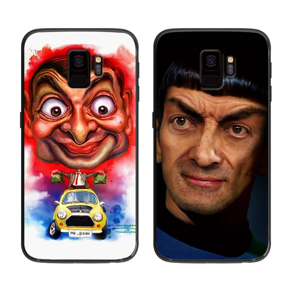 Забавный и милый мягкий чехол для телефона mr Bean Samsung Galaxy S6 S7 S8 S9 S10e Plus Note 8 9 |