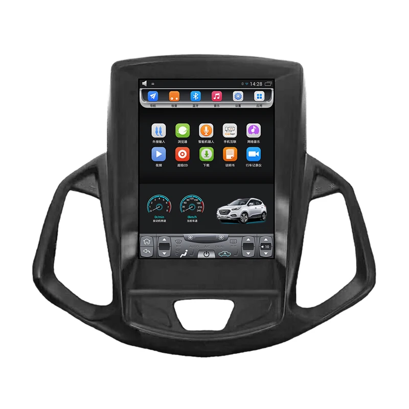 2013 2017 Ecosport 10 4 дюймов вертикальный сенсорный экран Android автомобильный GPS навигатор