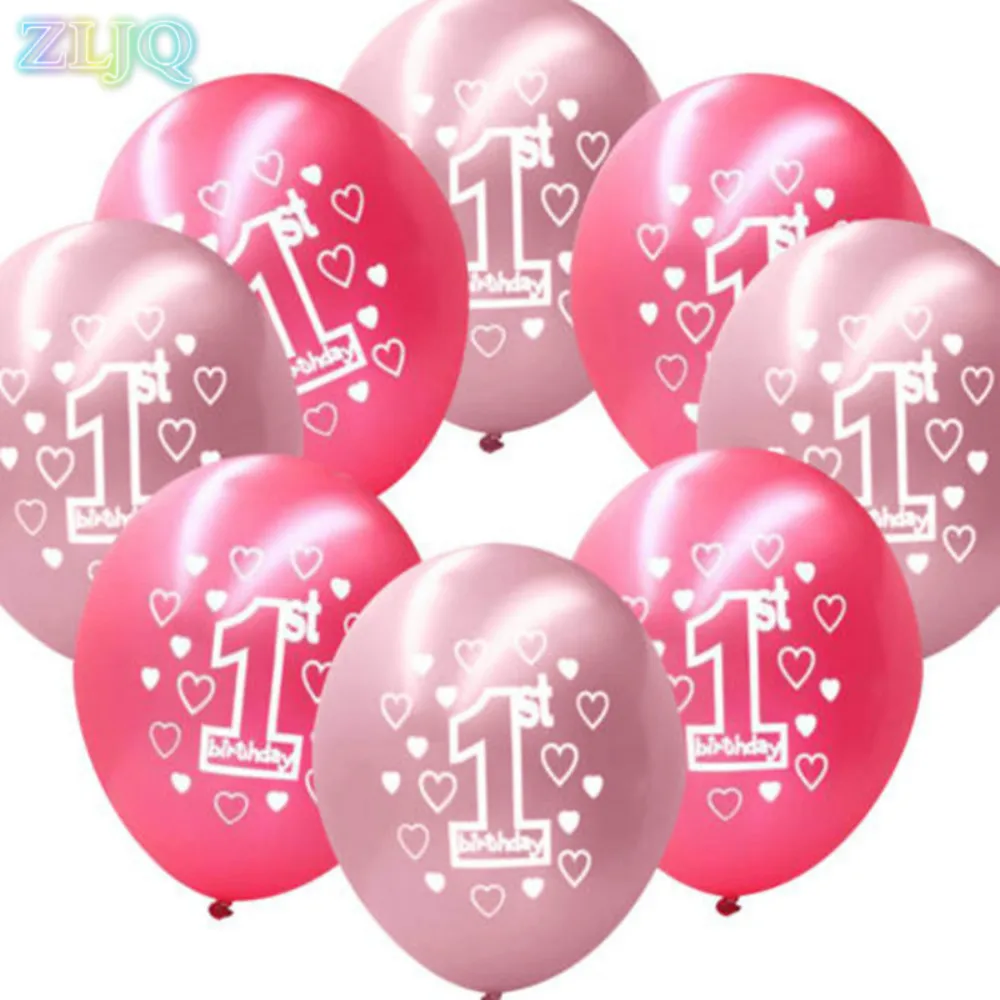 Воздушные шары ZLJQ розово голубые 10 шт.|supplies party| |