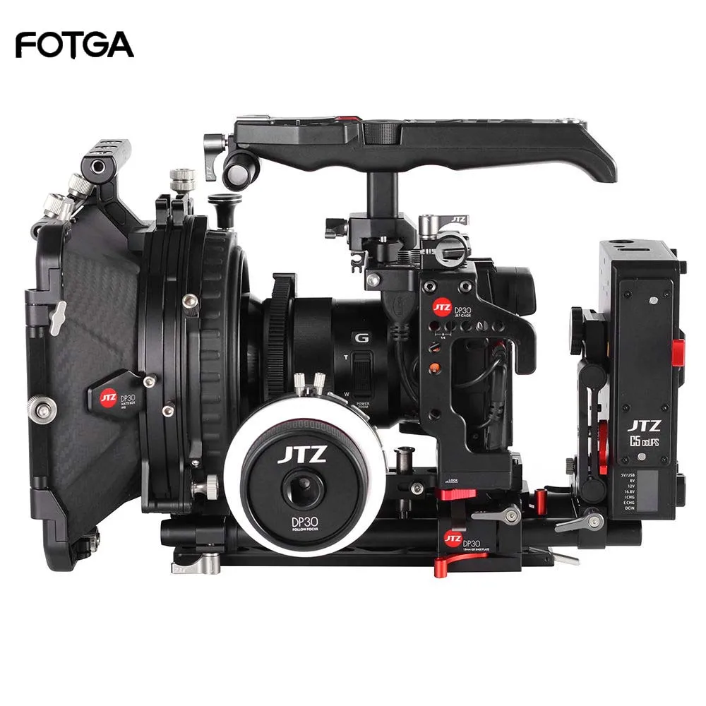 JTZ DP30 камера клетка опорная плита Матовая коробка следуй за фокусом комплект для