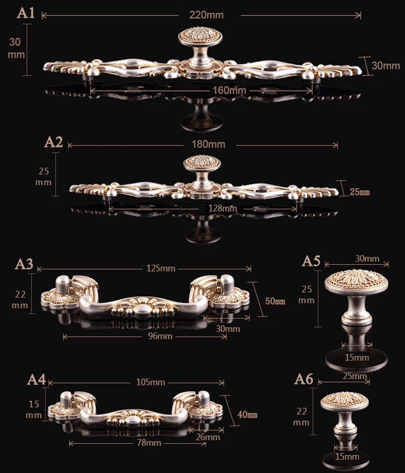 20 шт. ручки для мебели в винтажном стиле | Обустройство дома