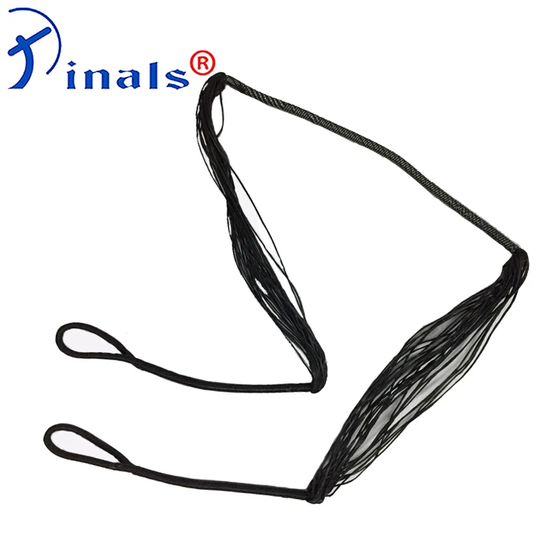 String 26.5 Inch Bow String Sustains Up To 175lbs Draw Weigh