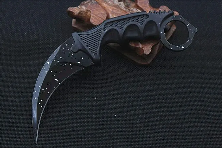 CS Cold CSGO karambit нож Тактический охотничий нож Открытый походный Карманный стальной фиксированный нож ножи для выживания спасательные инструменты edc