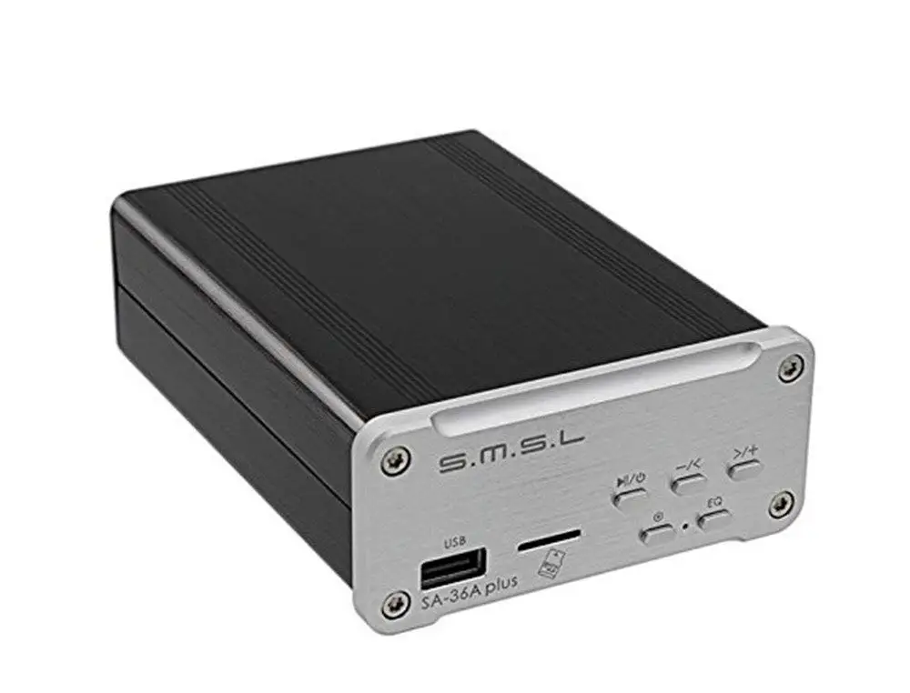SMSL SA-36A Plus HIFI аудио класса D усилитель 30 Вт* 2 TPA3118 Bluetooth цифровой усилитель мощности AUX/U диск/TF карта/USB вход