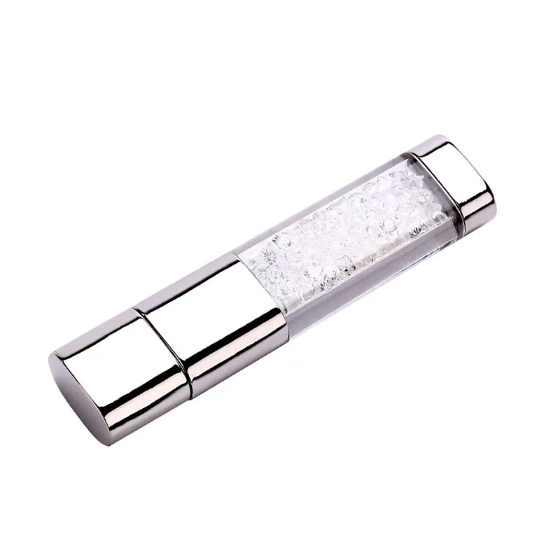 White FGHGF Радуга Алмазные кристаллы элементы USB флеш-накопители карта памяти U диск pendrive 4 ГБ 8 ГБ 16 ГБ 32 ГБ 64 ГБ подарок - Цвет: White