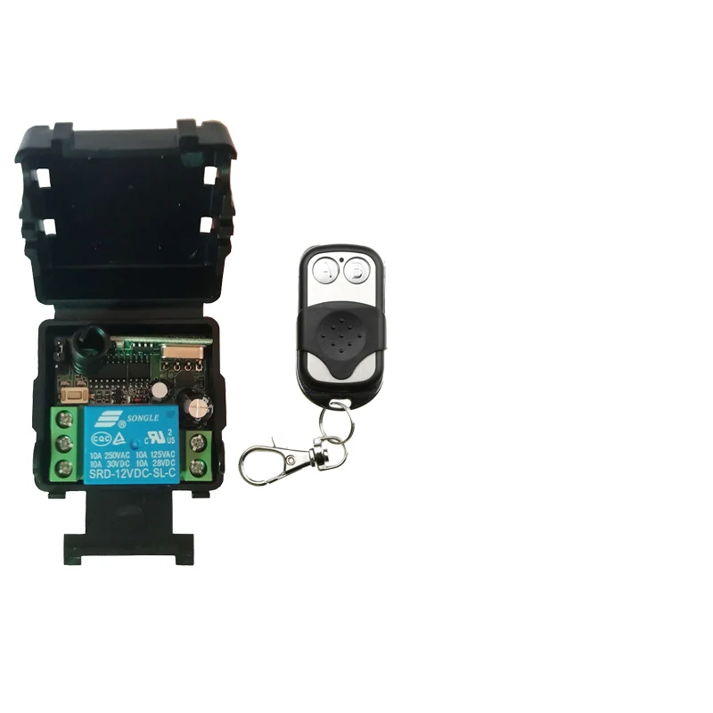 

DC 12 В 24 в 1 канал 1 канал 1 канал мини беспроводной Радиочастотный выключатель света 10 А релейный выход радиоприемник Модуль + передатчик