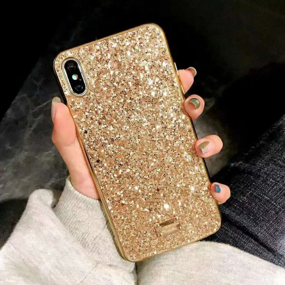Стильный и роскошный блестящий чехол HOKEJ для IPhone X S MAX Xs XR love из мягкого ТПУ чехол для iPhone 6 6s 7 8 plus чехол Funda