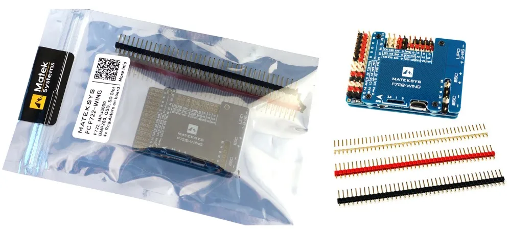 

Matek System F722-WING Flight Controller STM32F722RET6 Built-in OSD for FPV RC drone DIY Fixed Wing Models quadcopter Spare Part