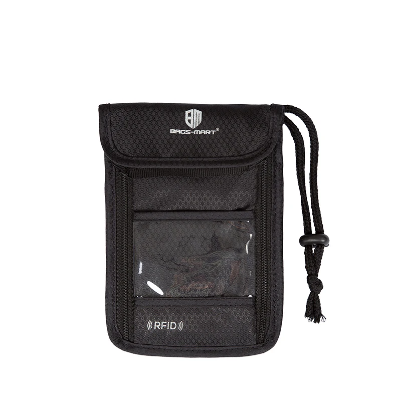 BAGSMART RFID паспорт удостоверение и держатель для банковских карт дорожная