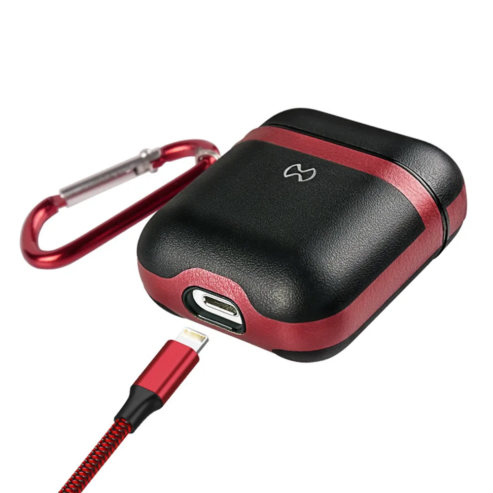 XBERSTAR Protective Shockproof Case Cover For Apple AirPods Skin Earphones Cases Sleeve Charging Protector Pouch |