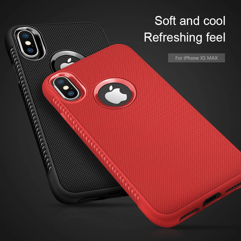 Прочный чехол для iPhone X XR XS Max, силиконовый бампер, Матовые чехлы для iPhone 6S 6, 7, 8 Plus, 7 Plus, противоударный чехол