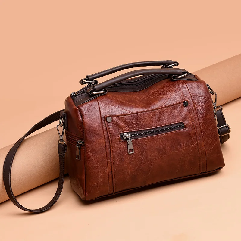 IDUNBAG новые женские классические кожаные роскошные сумки дизайнерские