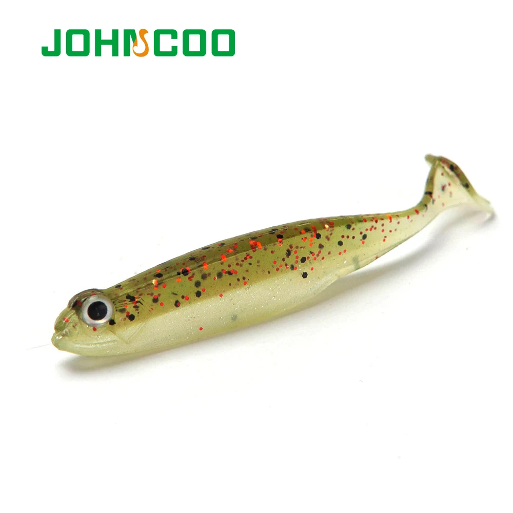 JOHNCOO 8 шт. Мягкая приманка рыбалка на сельдь червь 60 мм 2 г Iscas Artificiais Pesca силиконовая