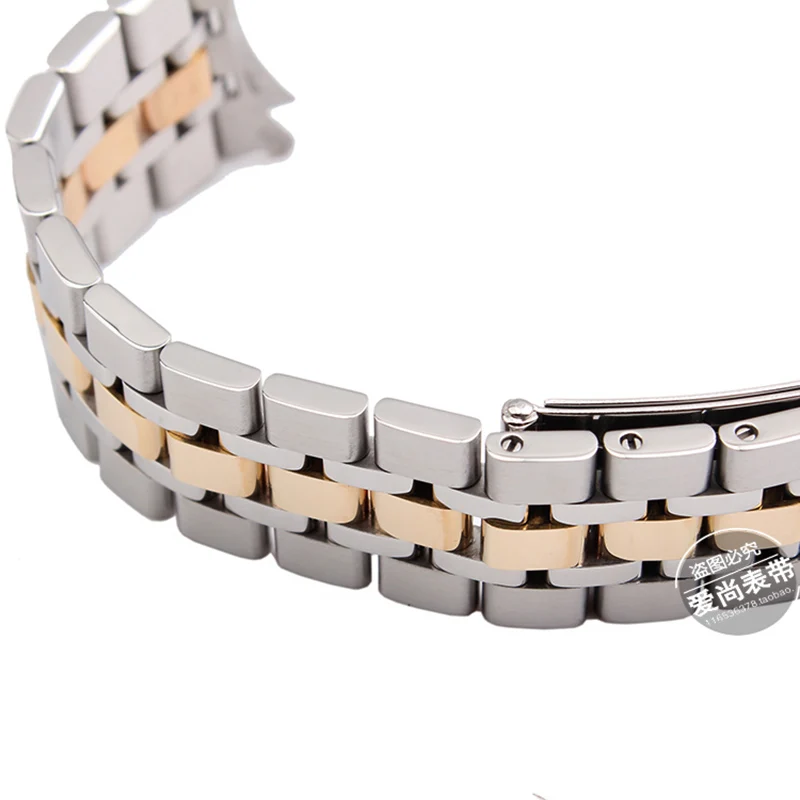 Прямая поставка с фабрики высокое качество ремешок для часов стальной ремень 18 К