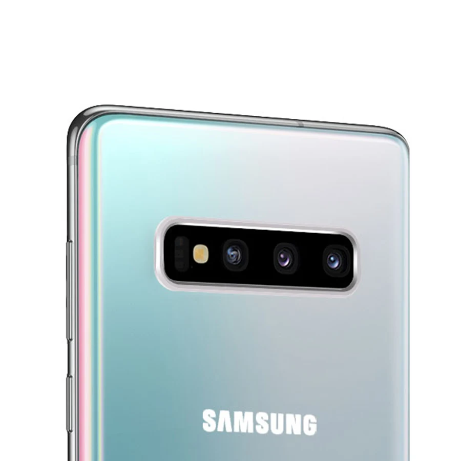 Объектив камеры для samsung S10 Plus, закаленное стекло, металлическая задняя линза, защитное кольцо для экрана Galaxy S10 Plus S10e Len - Цвет: silver ring only